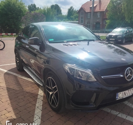 Mercedes-Benz GLE cena 265000 przebieg: 88700, rok produkcji 2018 z Janikowo małe 67